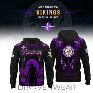 Limited Editon Minnesota Vikings Native Spirit Heritage 2026 Hoodie