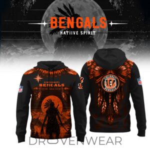 Limited Editon Cincinnati Bengals Native Spirit Heritage 2026 Hoodie