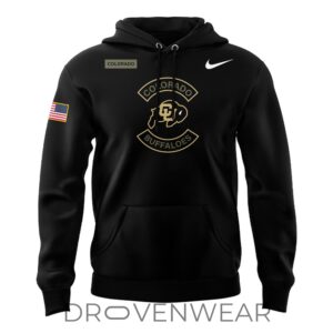2025 Military Appreciation Colorado Buffaloes Black Hoodie 2.jpg