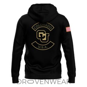 2025 Military Appreciation Colorado Buffaloes Black Hoodie 3.jpg