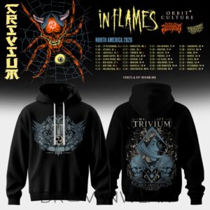 Trivium North America Tour 2026 Merch Limited Edition Hoodie