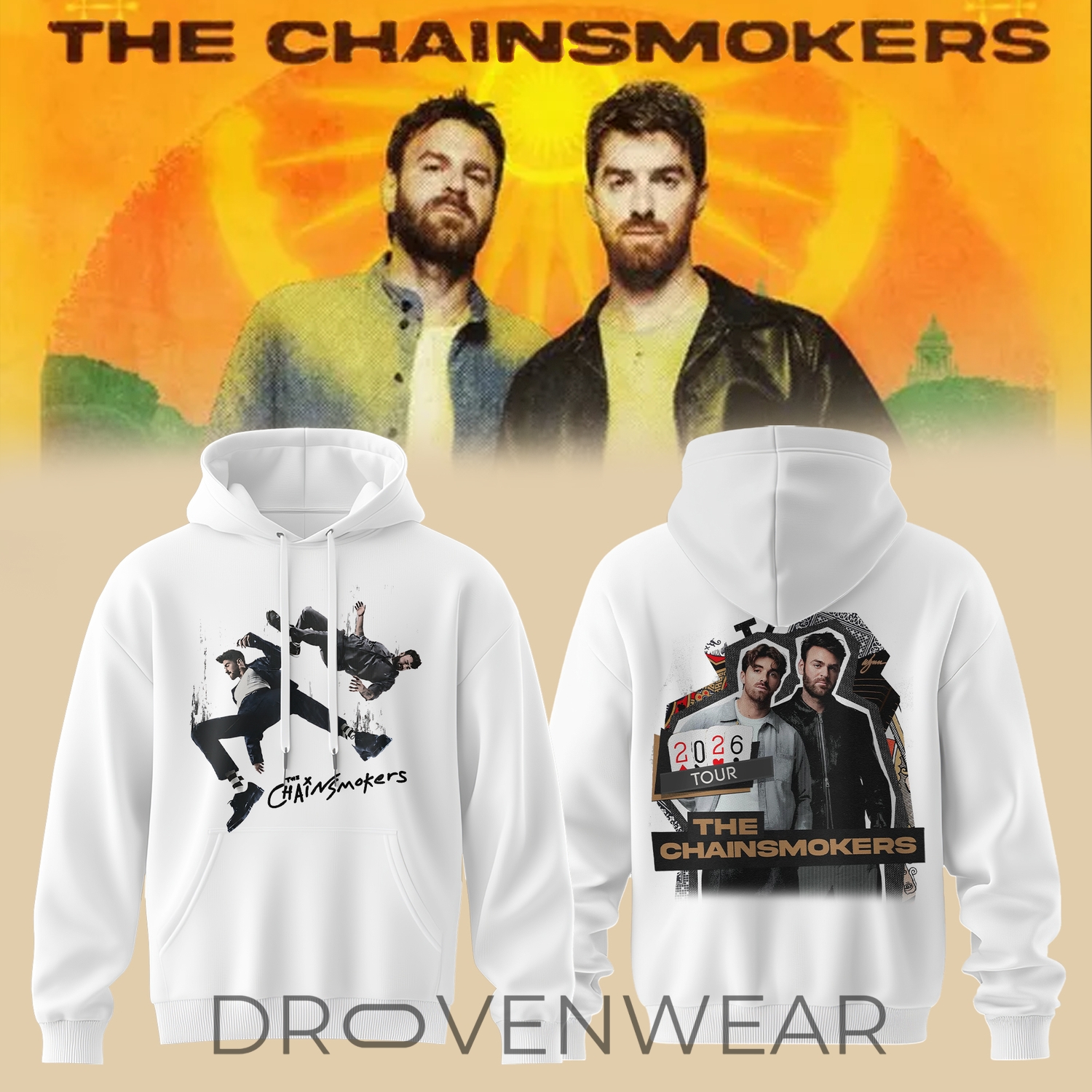 The Chainsmokers Tour 2026 Hoodie Ver5 The Chainsmokers Tour 2026 Hoodie Ver5