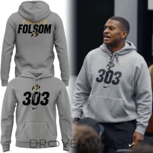 2026 Forever Folsom Colorado Buffaloes Football Hoodie