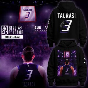 Exclusive Diana Taurasi Signature Print Hoodie For Phoenix Mercury Fans