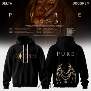 Delta Goodrem – Pure World Tour Hoodie Ver2
