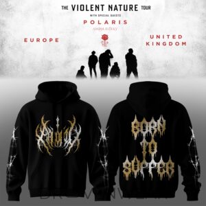 I Prevail – The Violent Nature Tour 2026 Hoodie Ver3