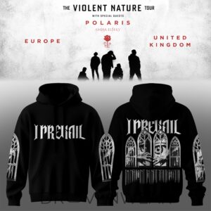 I Prevail – The Violent Nature Tour 2026 Hoodie Ver2
