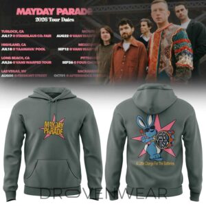 Mayday Parade 2026 Tour Dates Hoodie Ver4