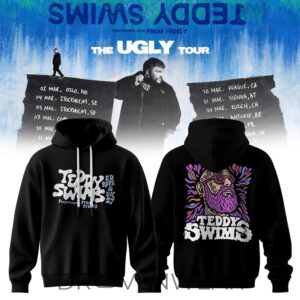 Teddy Swims – The Ugly Europe & UK Tour 2027 Hoodie Ver3