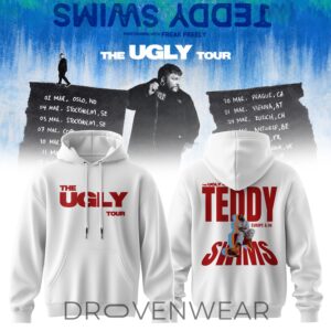 Teddy Swims – The Ugly Europe & UK Tour 2027 Hoodie Ver2