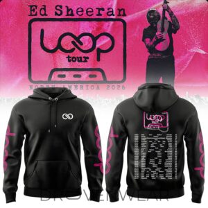 Ed Sheeran Loop Tour North America 2026 Merch For Fan Hoodie