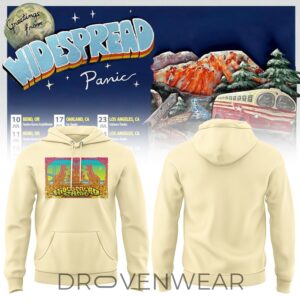 Widespread Panic West Coast Summer Tour 2026 Cream Limited Edition Hoodie