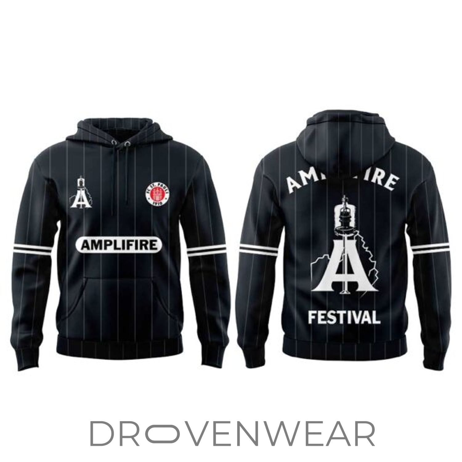 Fc St. Pauli X Amplifire Festival Hoodie Fc St. Pauli X Amplifire Festival Hoodie