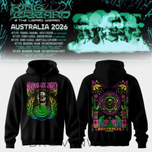 King Gizzard & The Lizard Wizard Tour In Australia 2026 Hoodie Collection Ver4