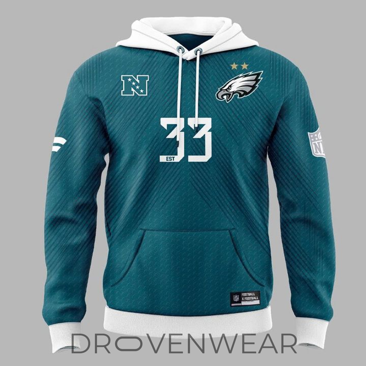 Philadelphia Eagles 1933 Founding Year Soccer-inspired Special Hoodie Philadelphia Eagles 1933 Founding Year Soccer-inspired Special Hoodie