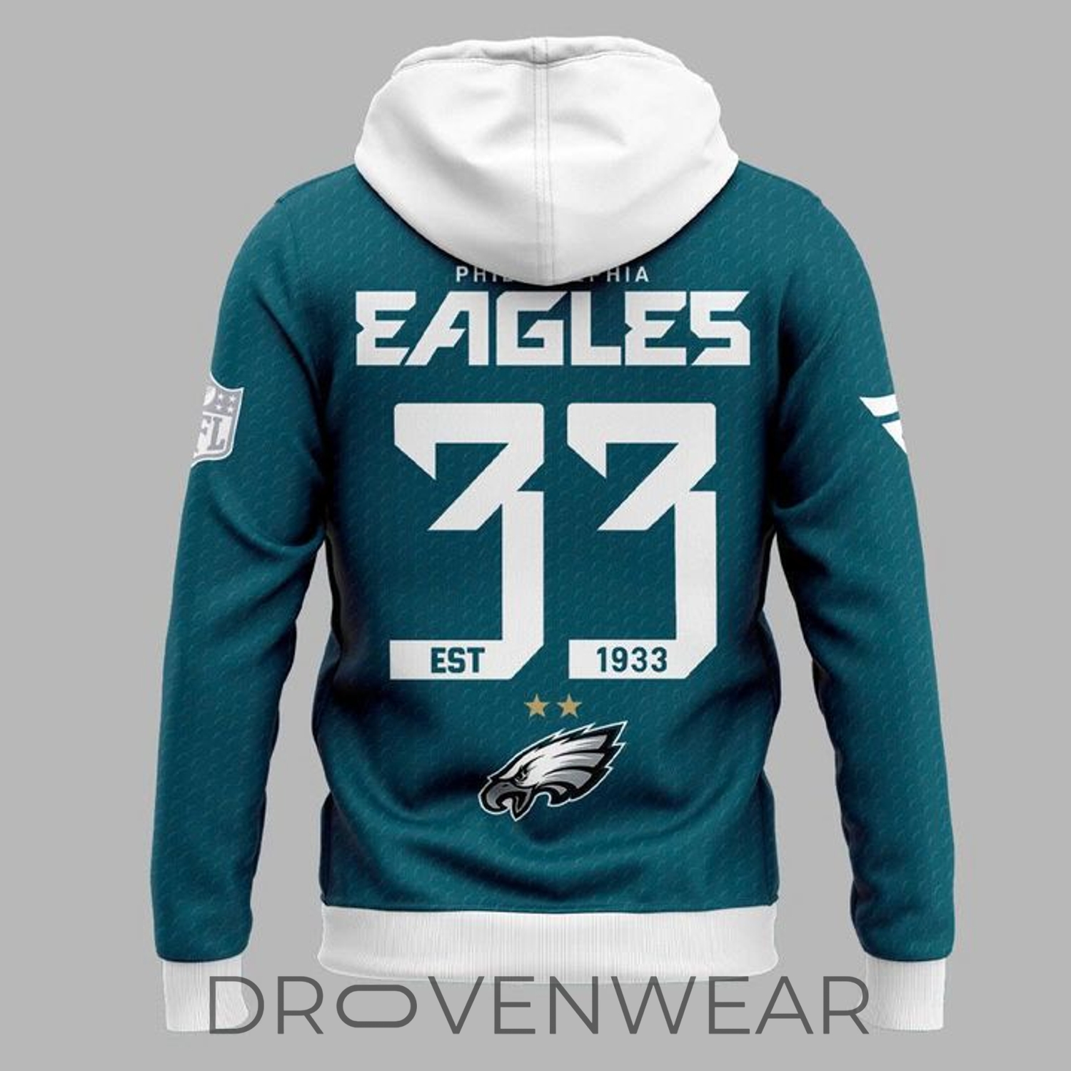 Philadelphia Eagles 1933 Founding Year Soccer-inspired Special Hoodie Philadelphia Eagles 1933 Founding Year Soccer-inspired Special Hoodie