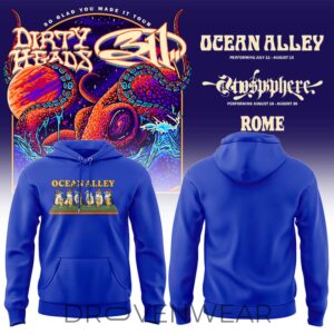 311 And Dirty Heads Blue Hoodie Colleciton So Glad You Made It Tour Ver2