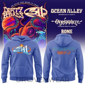 311 And Dirty Heads Blue Hoodie Colleciton So Glad You Made It Tour
