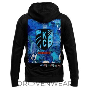 Kansas City Current Joy Peace Freedom Soccer Black Special Hoodie 3.jpg