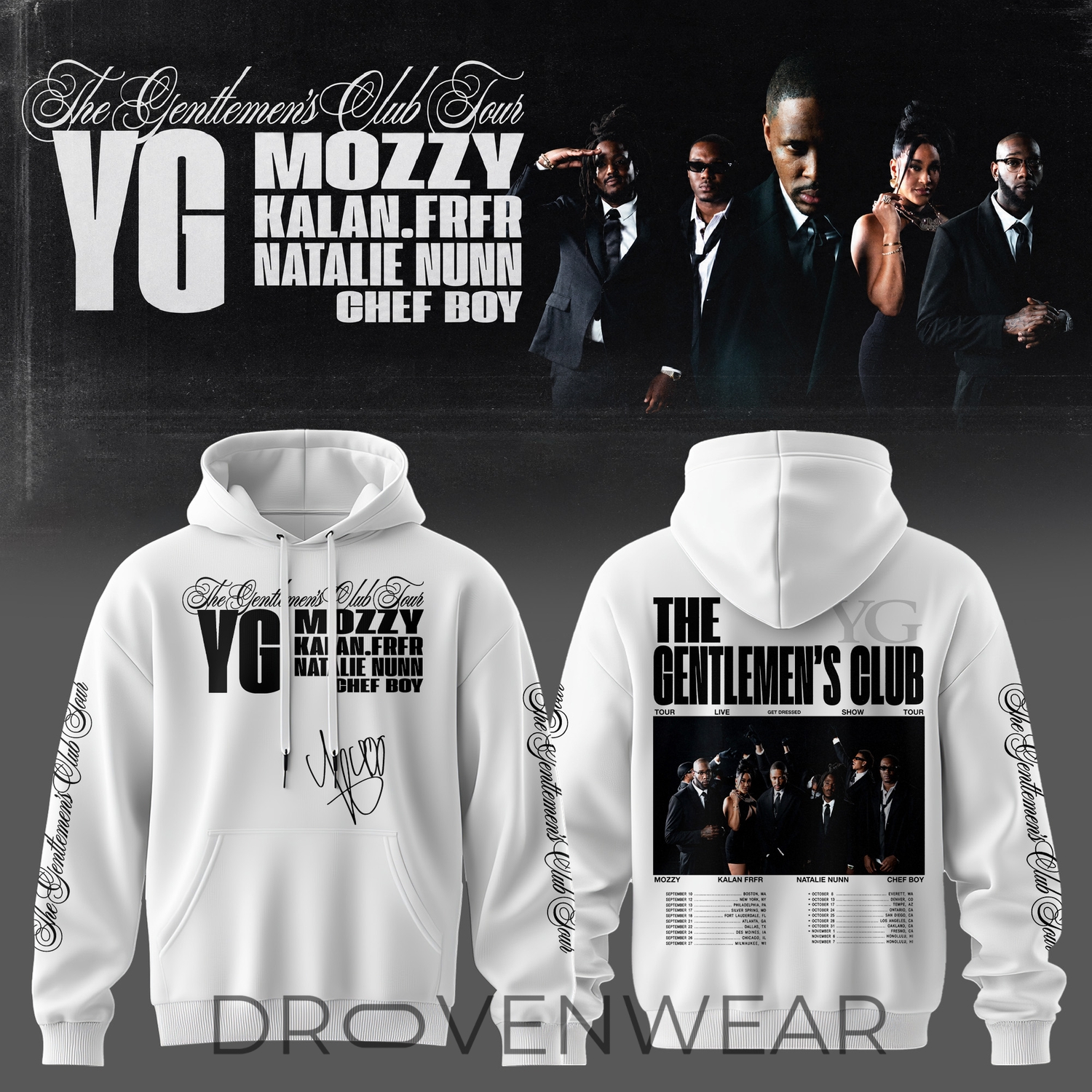 The Gentlemen’s Club Tour 2026 Edition Hoodie The Gentlemen’s Club Tour 2026 Edition Hoodie