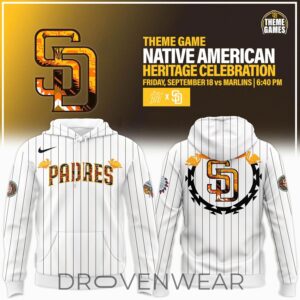 San Diego Padres 2026 Native American Heritage Celebration Hoodie
