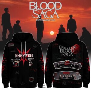 ENHYPEN Blood Saga Tour 2026 Limited Edition Hoodie
