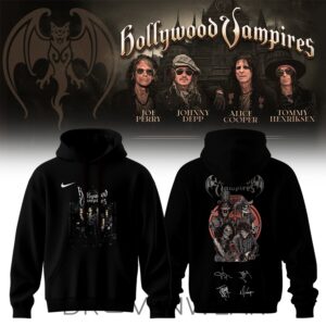 Hollywood Vampires World Tour 2026 Signed Special Edition Hoodie