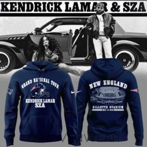 Grand National Tour x New England Patriots Limited Edition Navy Hoodie