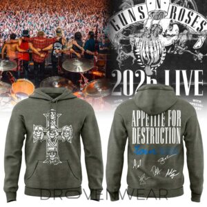 Guns N’ Roses X World Tour 2026 Hoodie Ver2