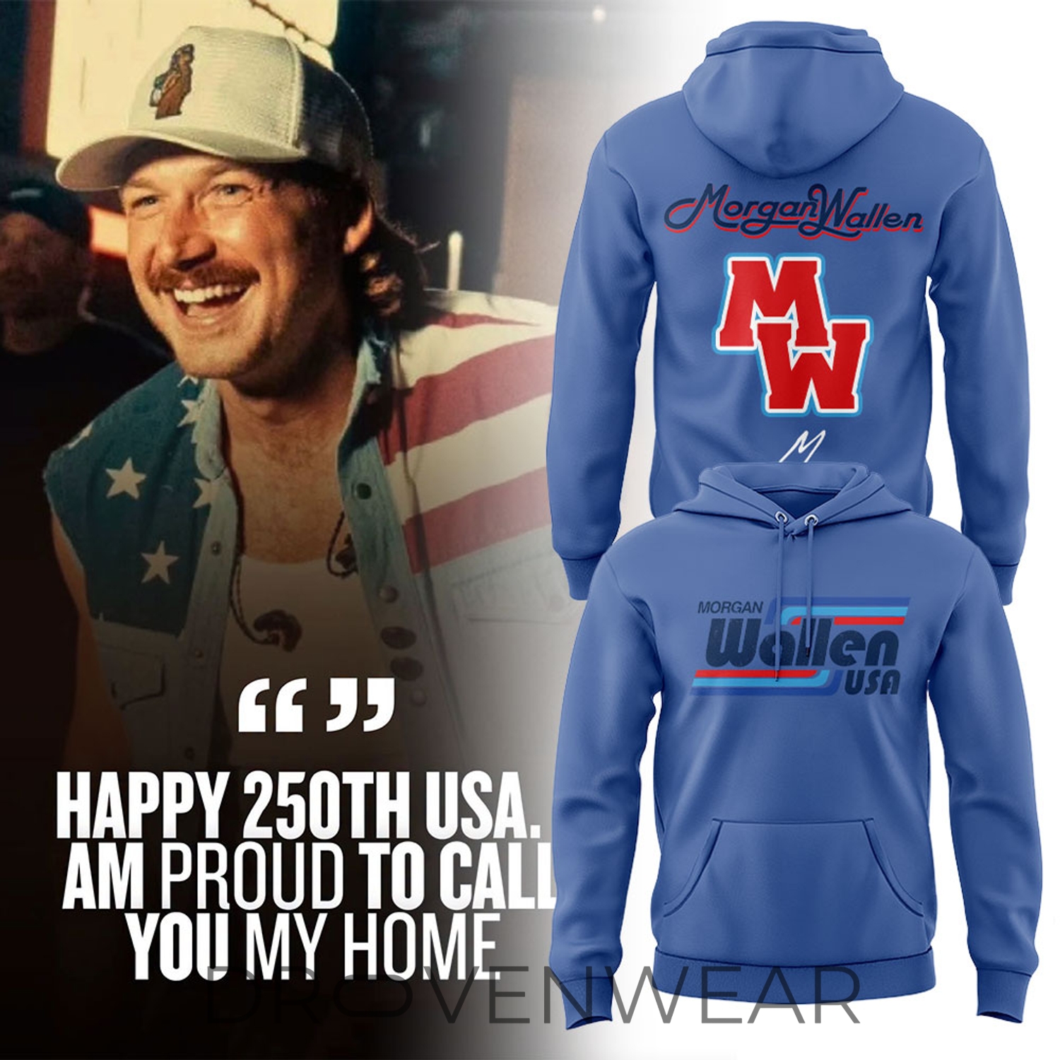 Morgan Wallen Has Just Launched A Collection Of Commemorative Items To Celebrate Independence Day Hoodie Morgan Wallen Has Just Launched A Collection Of Commemorative Items To Celebrate Independence Day Hoodie