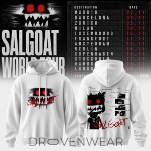 Elgrandetoto: Salgoat World Tour Hoodie Ver5