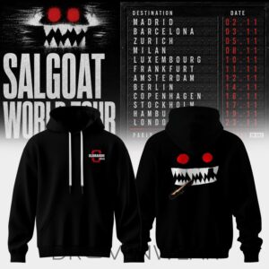 Elgrandetoto: Salgoat World Tour Hoodie Ver2
