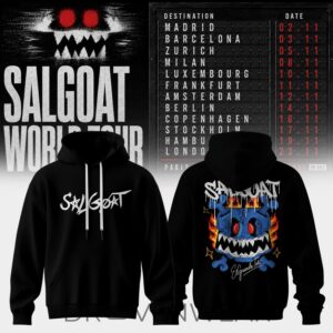 Elgrandetoto: Salgoat World Tour Hoodie