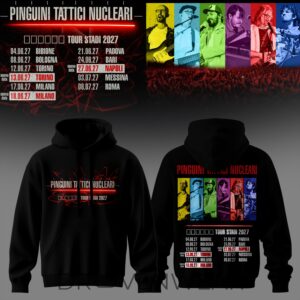 Pinguini Tattici Nucleari Tour Stadi 2027 Hoodie Ver4