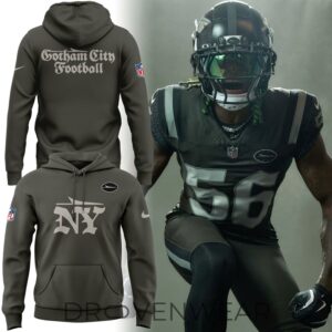 New York Jets Gotham City Football Special Uniform Hoodie Version 3