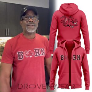 Darius Rucker Born Gamecocks Full Zip Hoodie