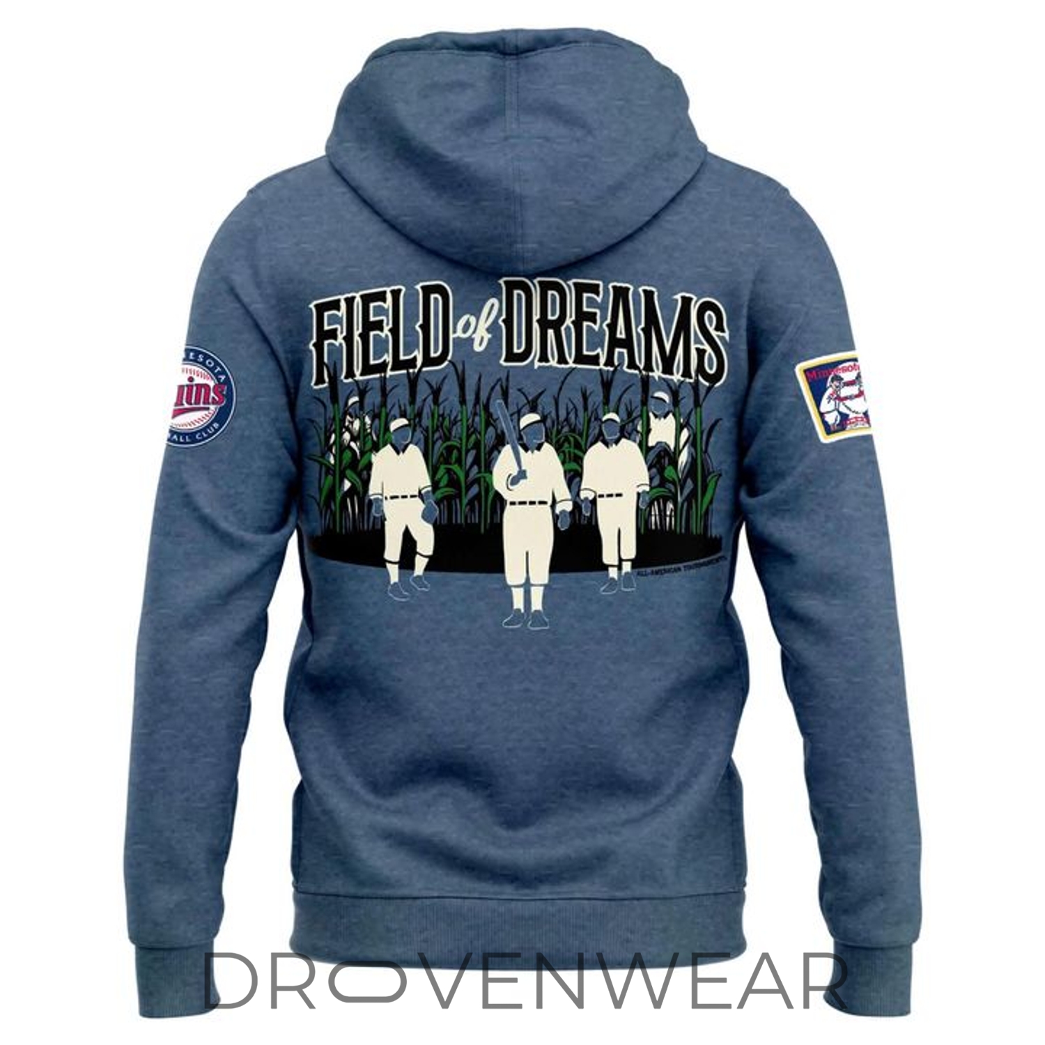 Minnesota Twins Field of Dreams Game 2026 Commemorative Pullover Hoodie Minnesota Twins Field of Dreams Game 2026 Commemorative Pullover Hoodie