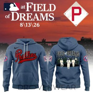 Philadelphia Phillies Field of Dreams Game 2026 Commemorative Pullover Hoodie