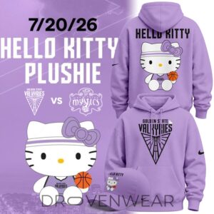 Golden State Valkyries x Hello Kitty Special Edition Pullover Hoodie 2026