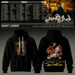 Saint Levant Afandi World Tour Hoodie Version 4