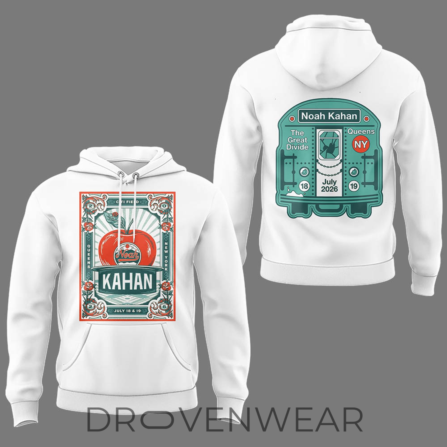 Noah Kahan X New York Mets Great Divide Tour Citi Field Poster Hoodie Version 2 Noah Kahan X New York Mets Great Divide Tour Citi Field Poster Hoodie Version 2
