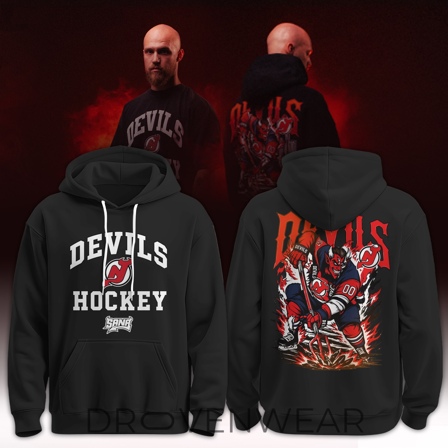 New Jersey Devils Sana Fanatics Fest Fan Hoodie Collection New Jersey Devils Sana Fanatics Fest Fan Hoodie Collection
