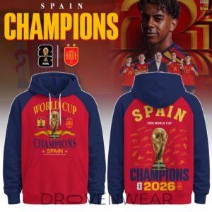 Spain FIFA World Cup Champions 2026 Special Hoodie