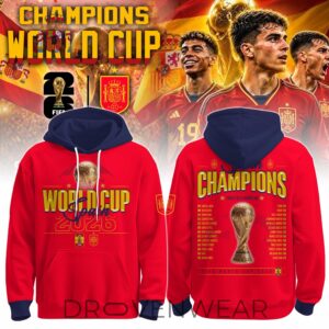 Spain FIFA World Cup Champions 2026 Limited Hoodie