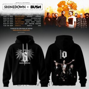 SHINEDOWN x BUSH Australia Tour 2026 Limited Edition Hoodie V3