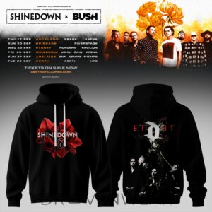 SHINEDOWN x BUSH Australia Tour 2026 Limited Edition Hoodie V2