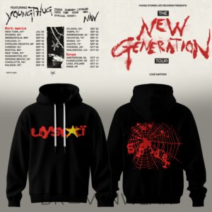 Young Thug The New Generation World Tour 2026 Limited Edition Hoodie V3