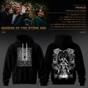 Queens of the Stone Age Australia Tour 2026 Limited Edition Hoodie V4