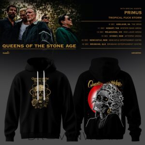 Queens of the Stone Age Australia Tour 2026 Limited Edition Hoodie V3