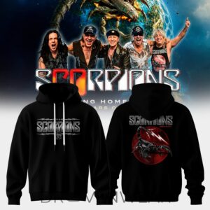 Scorpions Coming Home 2026 World Tour Collection Hoodie V4